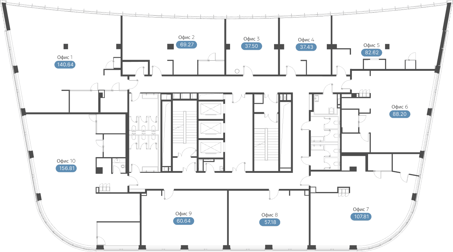 Позиция на этаже
